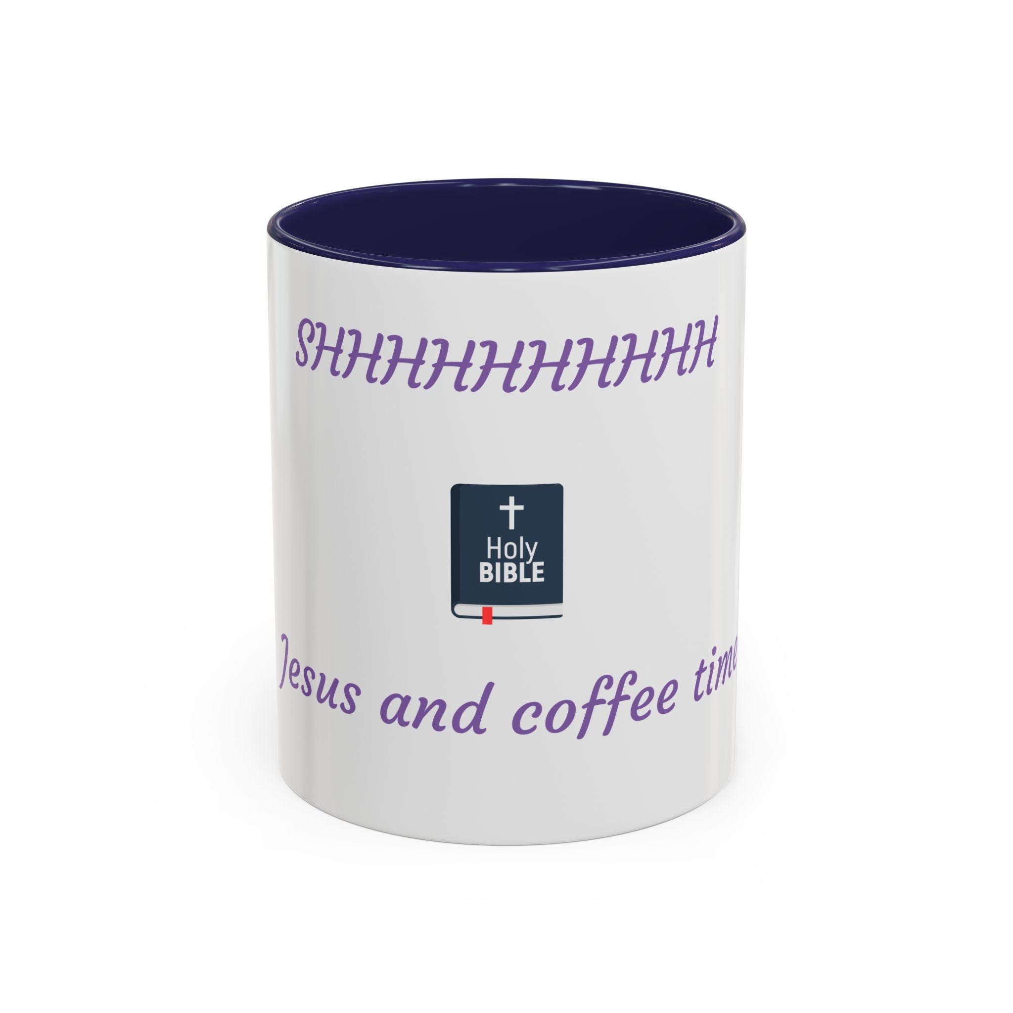 Coffee Time Bible Mug, Inspirational Gift for Coffee Lovers, Faith-Based Mug, Religious Drinkware, Christian Coffee Cup
