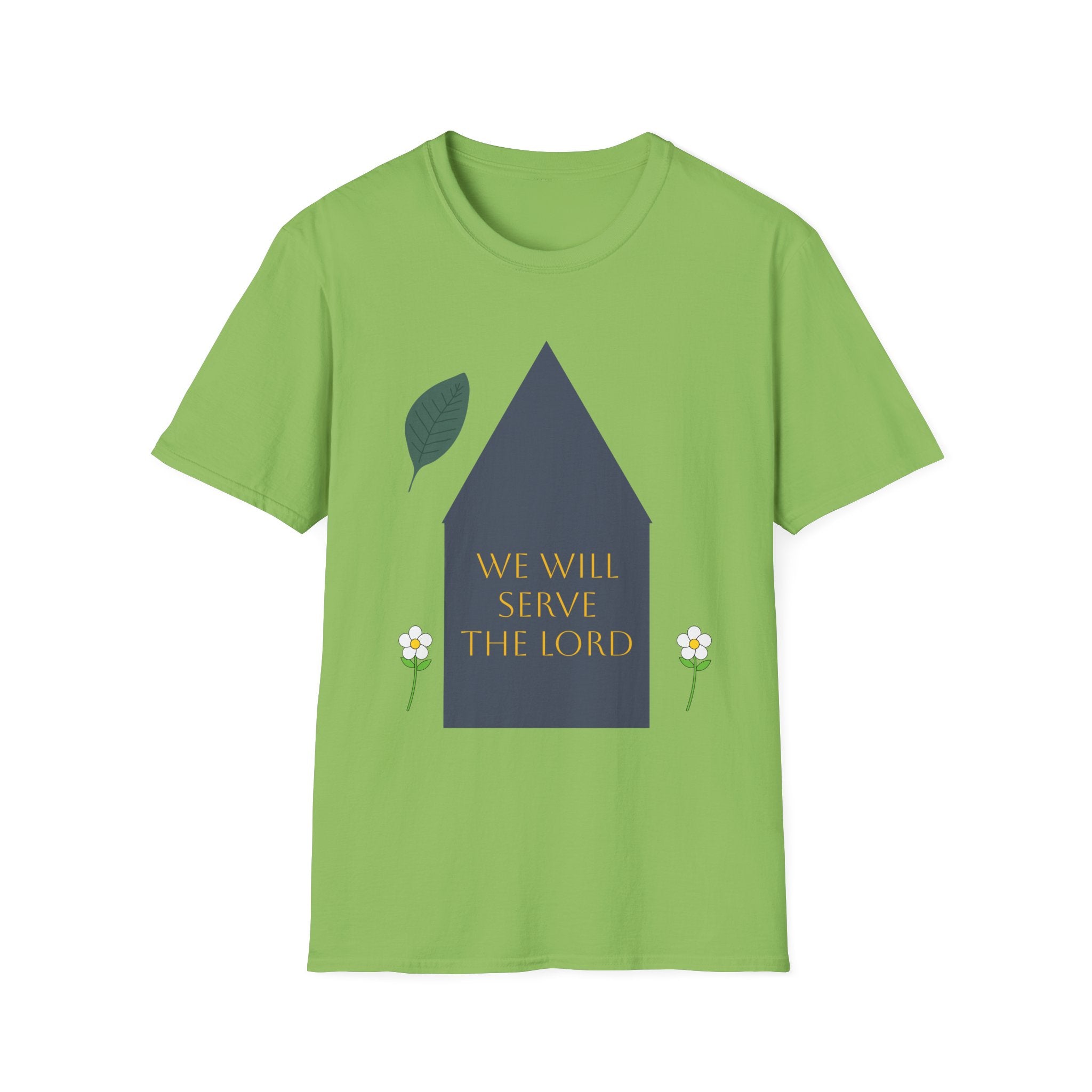 Faith-Inspired Unisex Softstyle T-Shirt | Serve the Lord Graphic Tee, Casual Faith Fashion, Church Gathering Top, Inspirational Gift, [...]