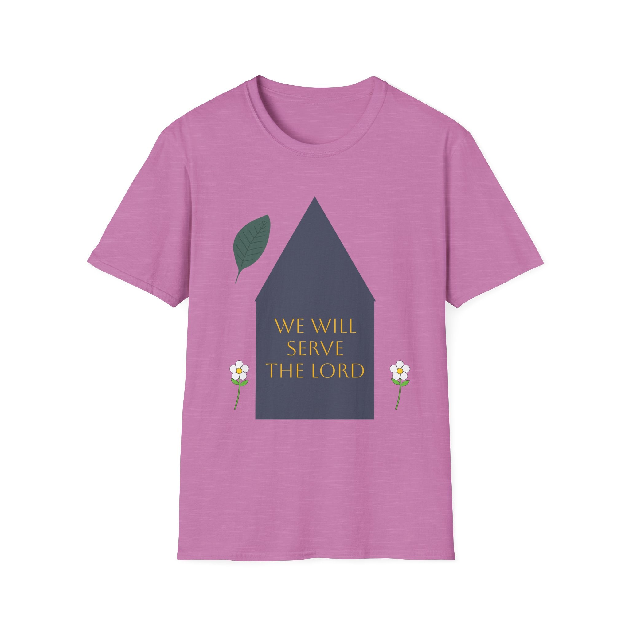 Faith-Inspired Unisex Softstyle T-Shirt | Serve the Lord Graphic Tee, Casual Faith Fashion, Church Gathering Top, Inspirational Gift, [...]