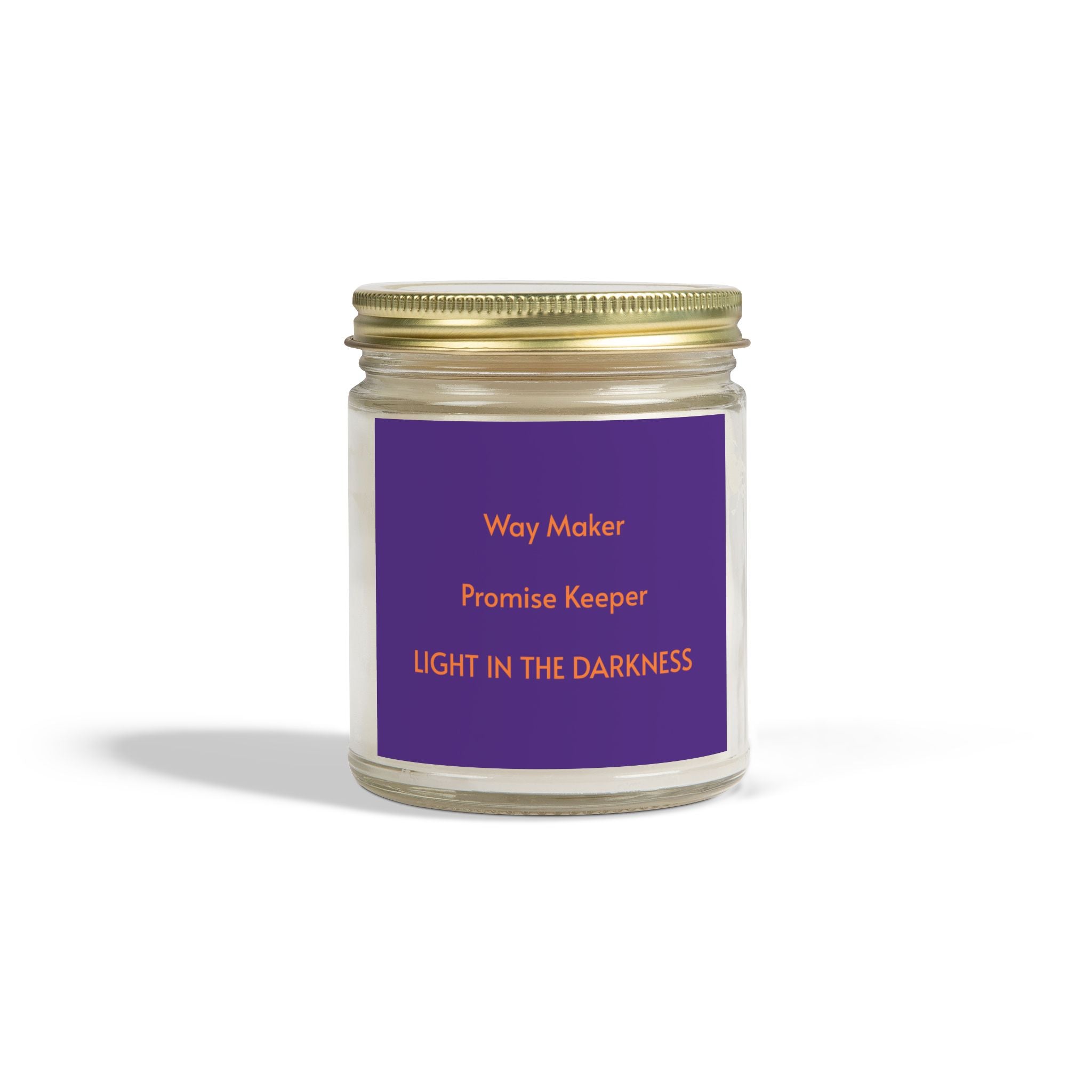 Scented Candle - Light in the Darkness - Aromatherapy for Home Decor, Relaxation, Gift, Faith Inspired