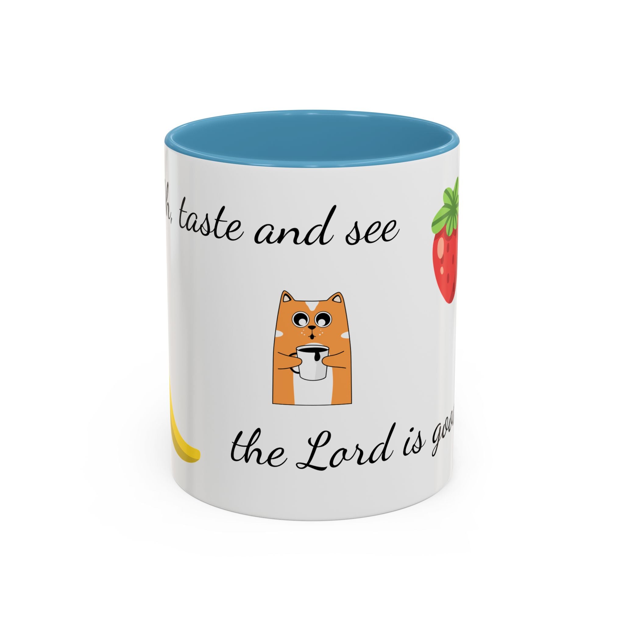 Whimsical Faith-Inspired Coffee Mug for Daily Inspiration, Cute Cat Design, Black Accent, Perfect Gift for Cat Lovers, Encouraging [...]
