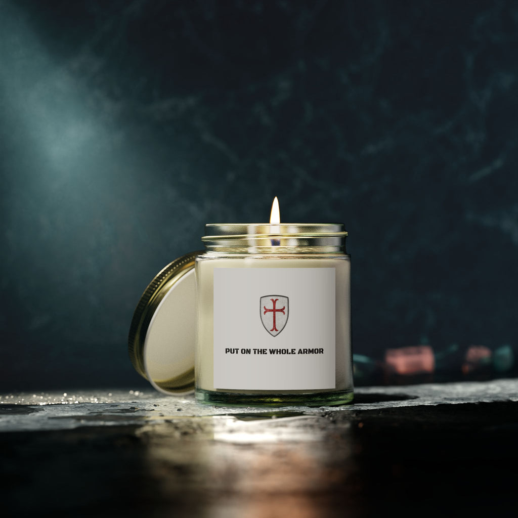 Christian Scented Candles, Home Decor, Gift for Him, Spiritual Aromatherapy, Relaxation
