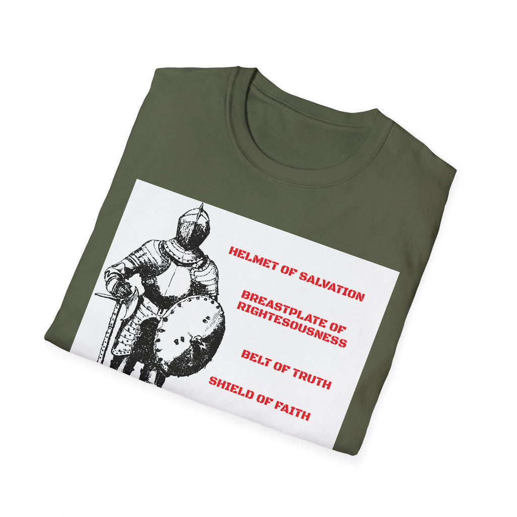 Christian Armor Unisex Softstyle T-Shirt, Inspirational Tee, Faith-Based Apparel, Perfect Gift for Believers, Church Events, Spiritual [...]