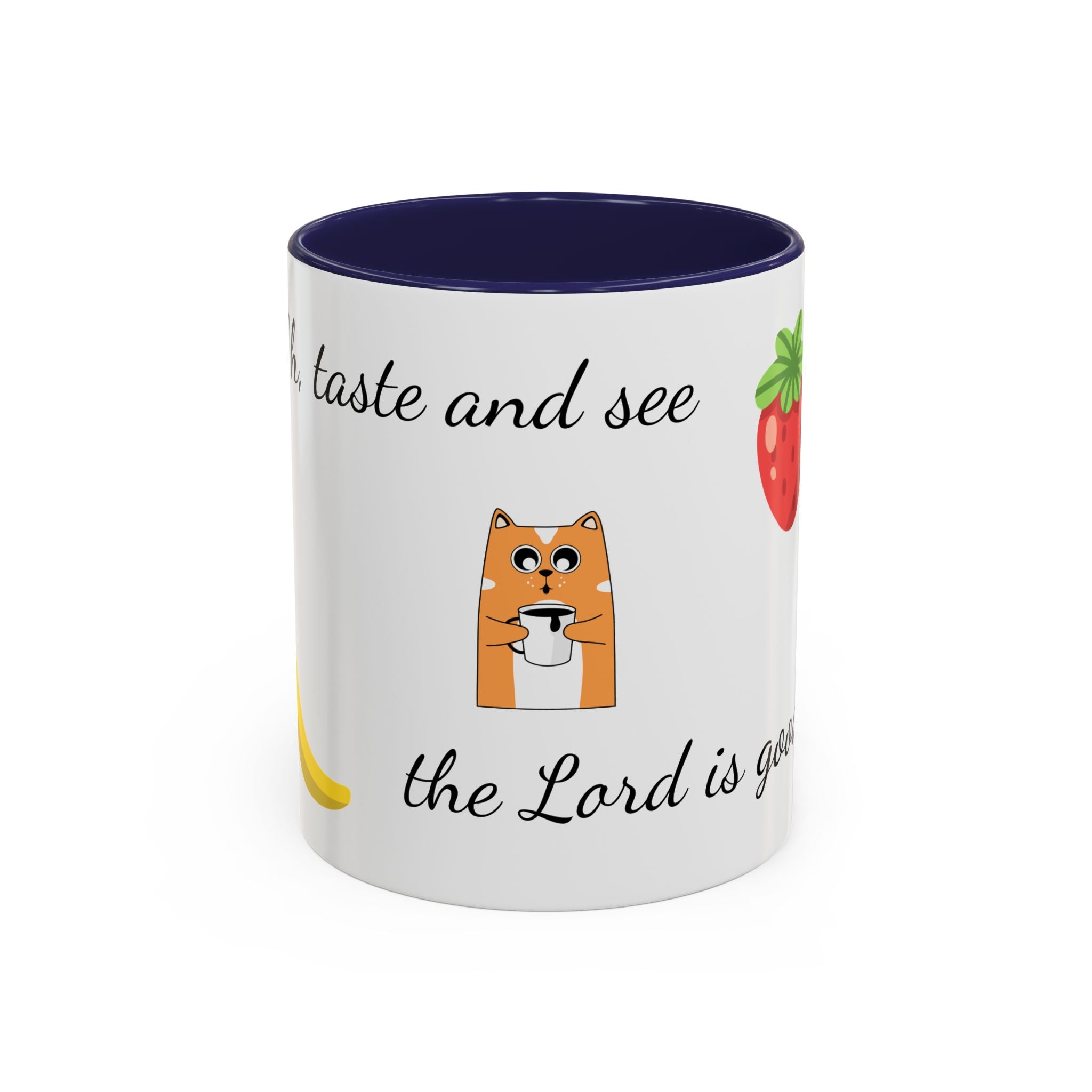 Whimsical Faith-Inspired Coffee Mug for Daily Inspiration, Cute Cat Design, Black Accent, Perfect Gift for Cat Lovers, Encouraging [...]