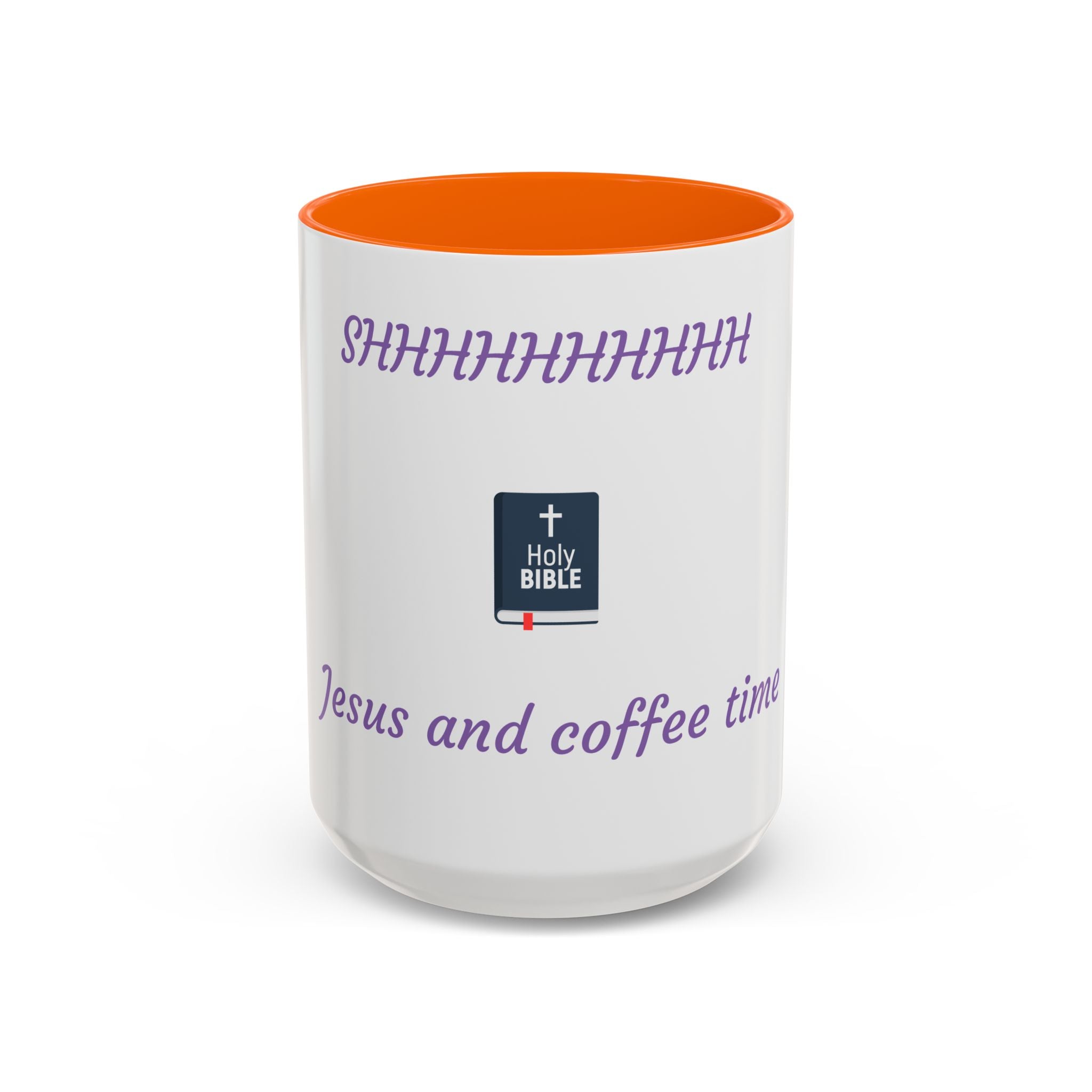 Coffee Time Bible Mug, Inspirational Gift for Coffee Lovers, Faith-Based Mug, Religious Drinkware, Christian Coffee Cup