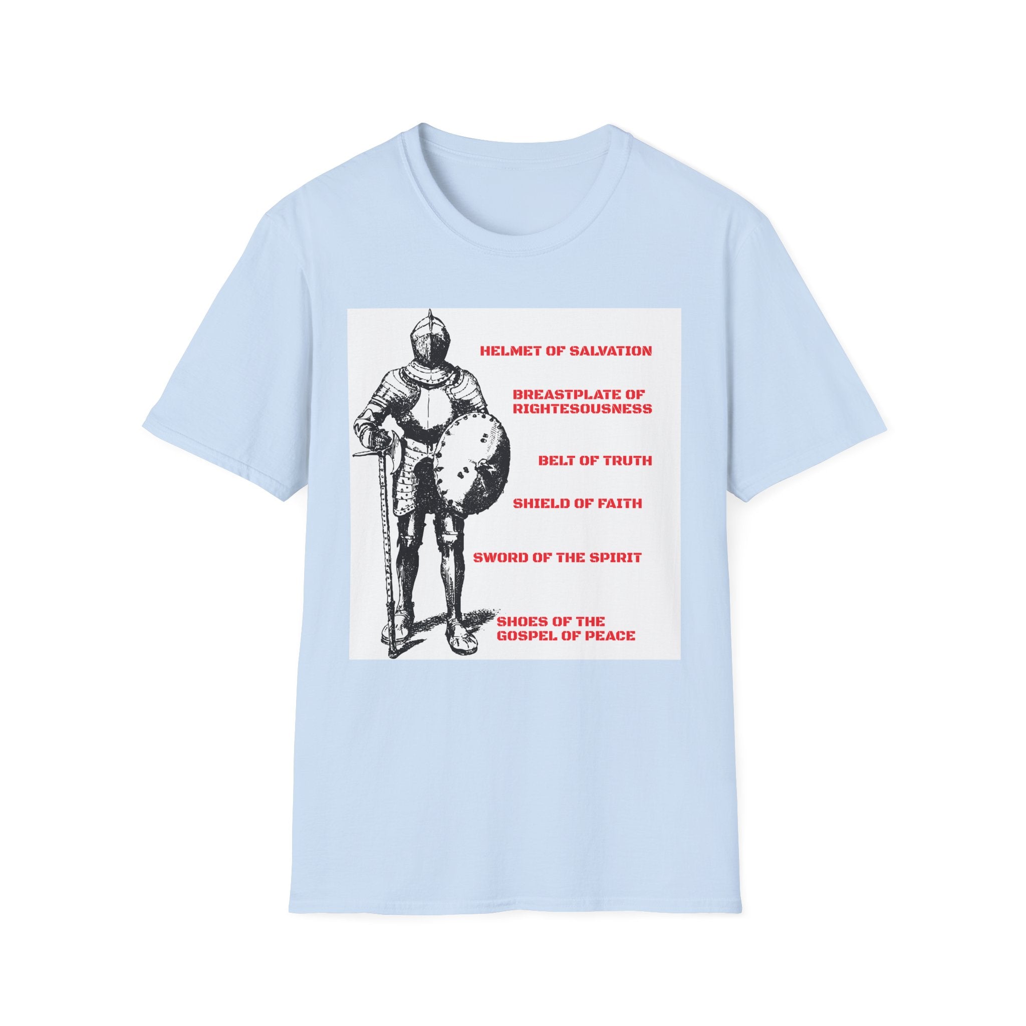 Christian Armor Unisex Softstyle T-Shirt, Inspirational Tee, Faith-Based Apparel, Perfect Gift for Believers, Church Events, Spiritual [...]