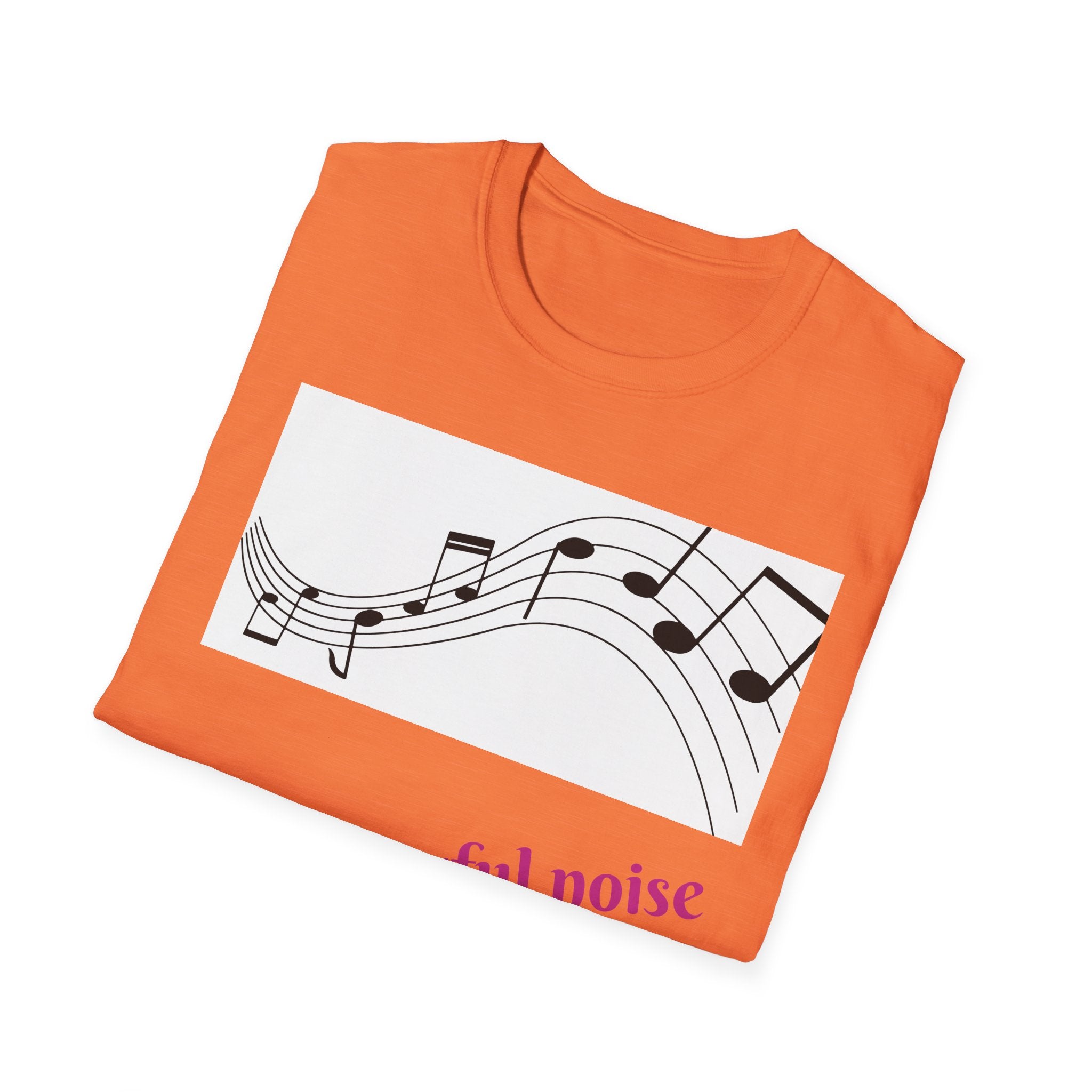 Joyful Noise T-Shirt | Unisex Softstyle Tee, Church Apparel, Christian Gift, Music Lover Shirt, Faith-Based Casual Wear