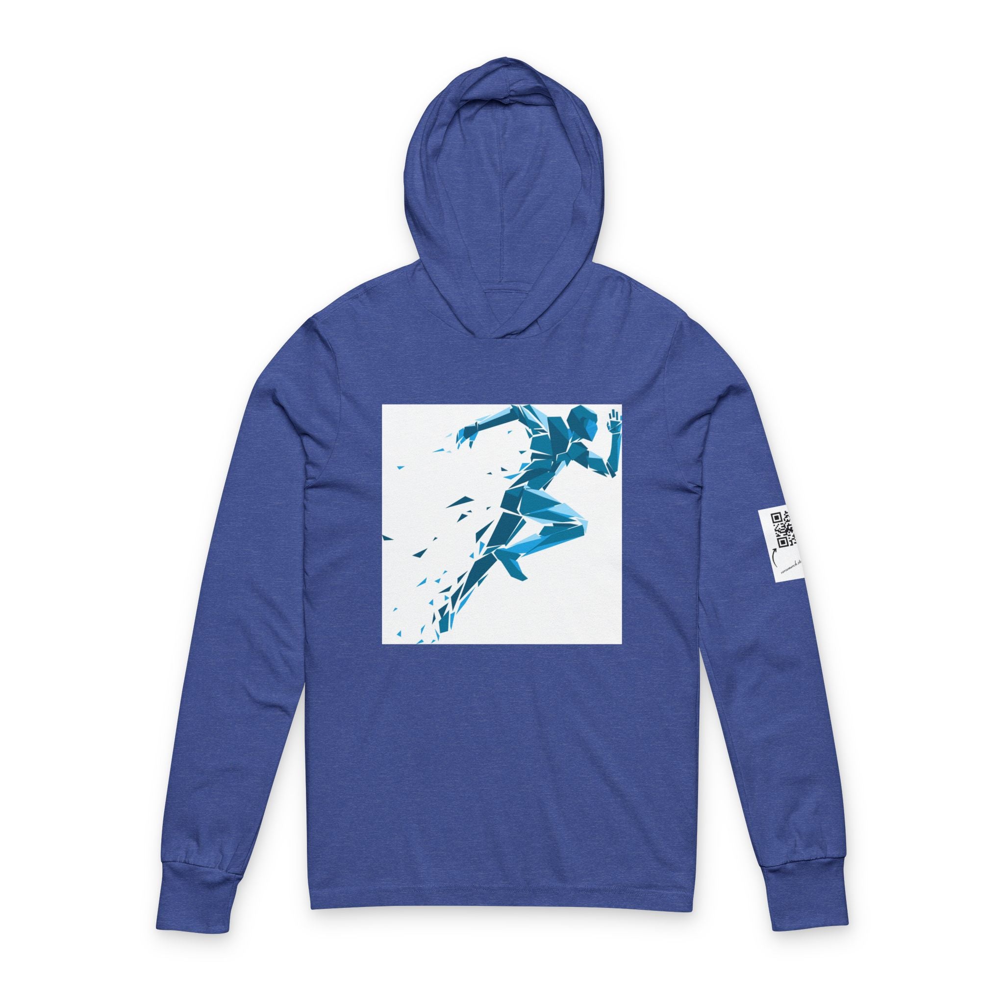 Motivational Unisex Hoodie Tee, Fitness Apparel, Running Hoodie, Inspirational Shirt, Gift for Athletes, Sportswear