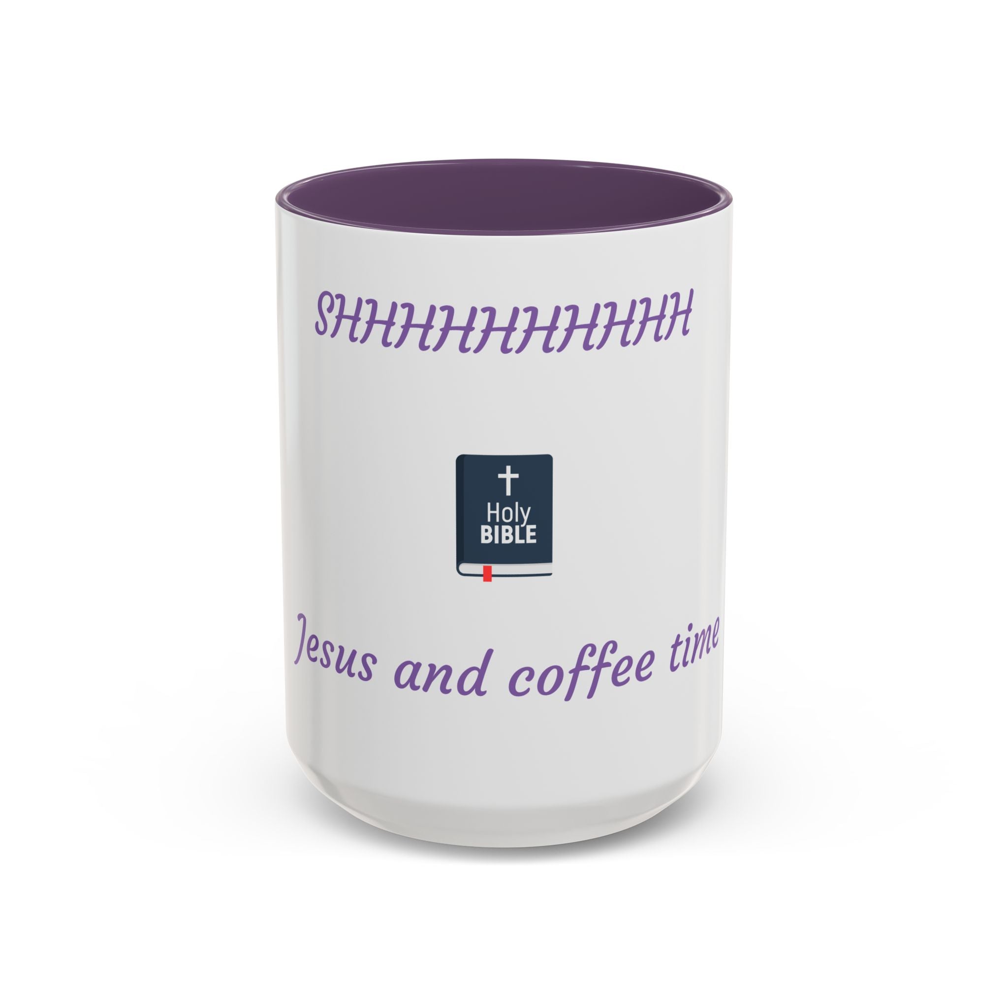 Coffee Time Bible Mug, Inspirational Gift for Coffee Lovers, Faith-Based Mug, Religious Drinkware, Christian Coffee Cup