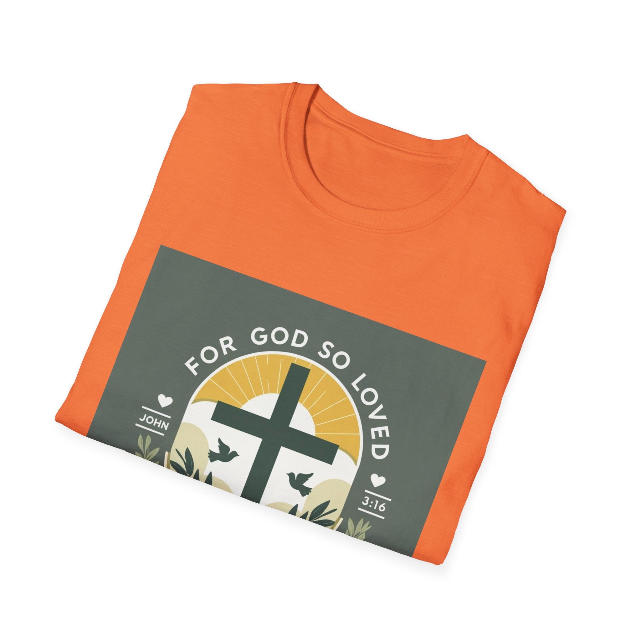 Faith-Inspired Unisex T-Shirt, Casual Wear, Religious Gift, Christian Apparel, Everyday Comfort, Spiritual Occasion