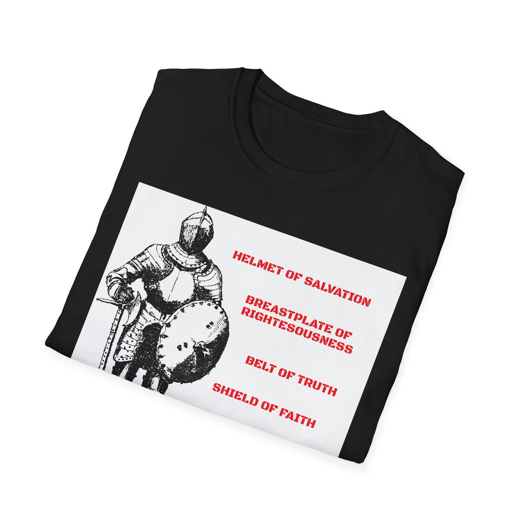 Christian Armor Unisex Softstyle T-Shirt, Inspirational Tee, Faith-Based Apparel, Perfect Gift for Believers, Church Events, Spiritual [...]