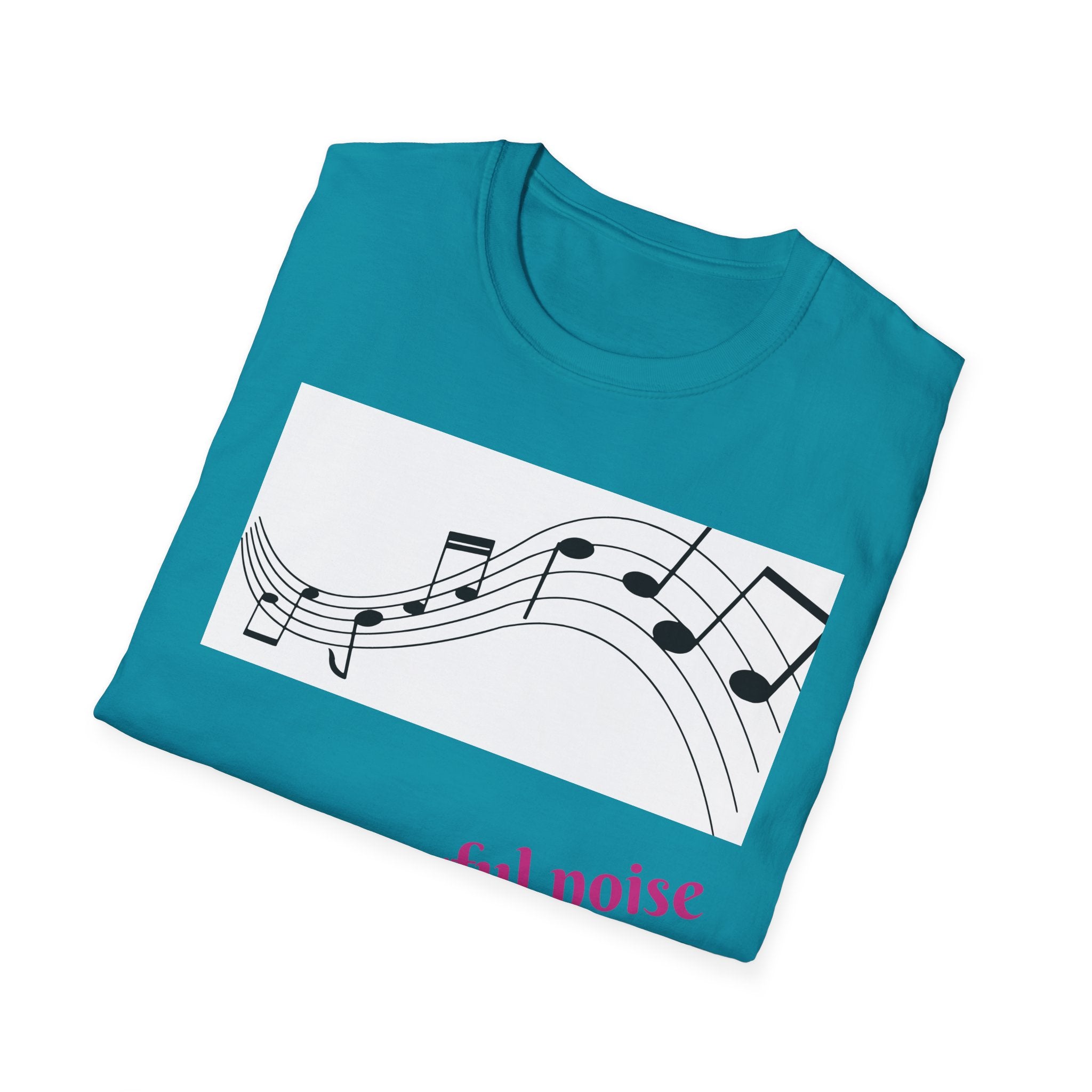 Joyful Noise T-Shirt | Unisex Softstyle Tee, Church Apparel, Christian Gift, Music Lover Shirt, Faith-Based Casual Wear