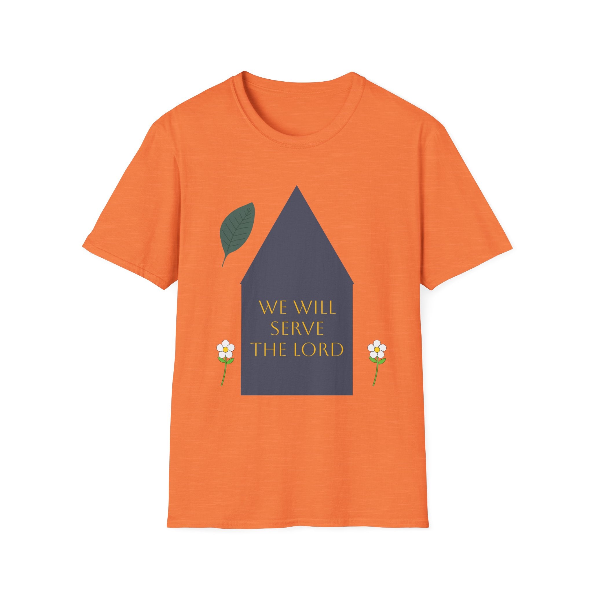 Faith-Inspired Unisex Softstyle T-Shirt | Serve the Lord Graphic Tee, Casual Faith Fashion, Church Gathering Top, Inspirational Gift, [...]