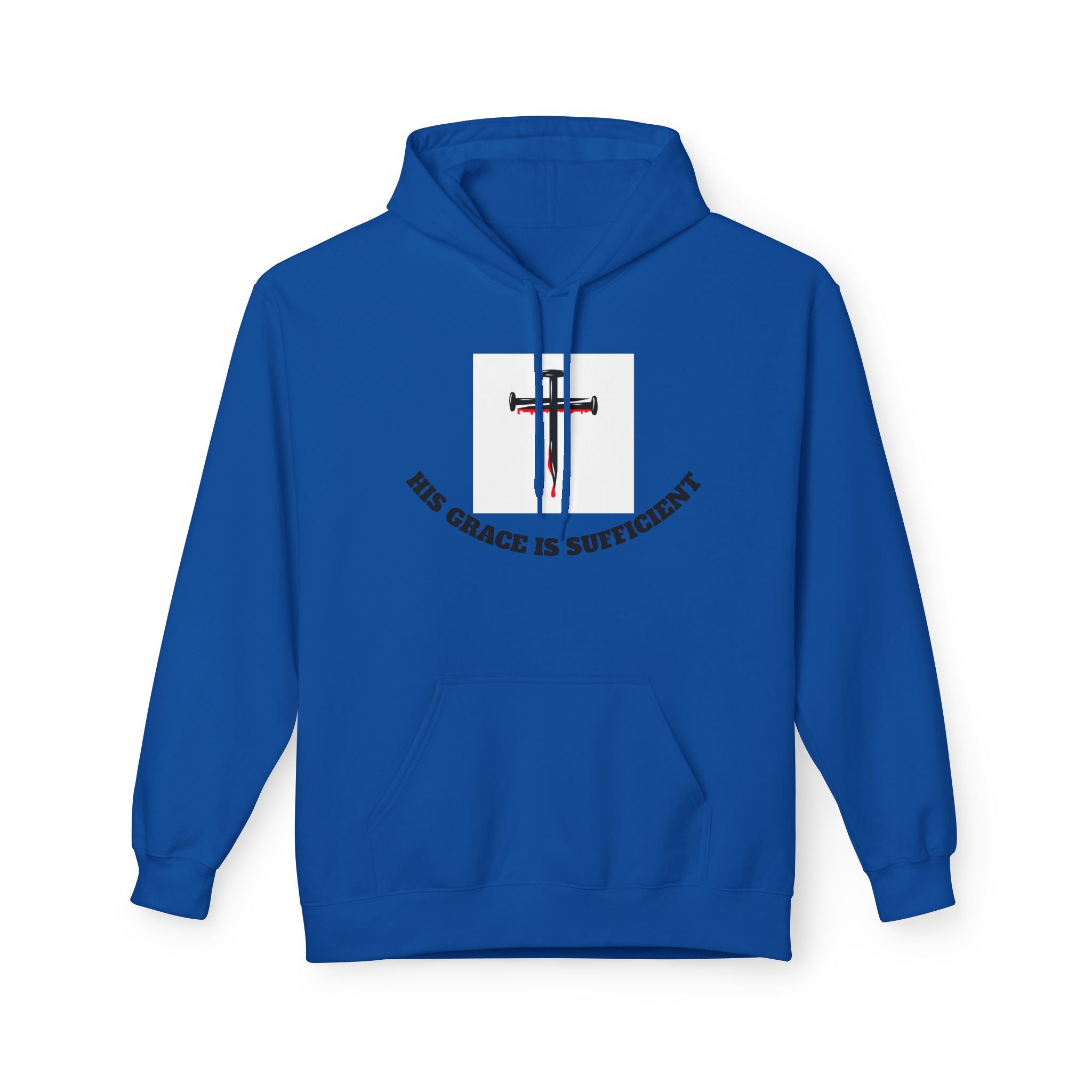 Inspirational Faith Hoodie, Unisex Warm Fleece Sweatshirt, Christian Apparel, Gift for Believers, Cozy Everyday Wear