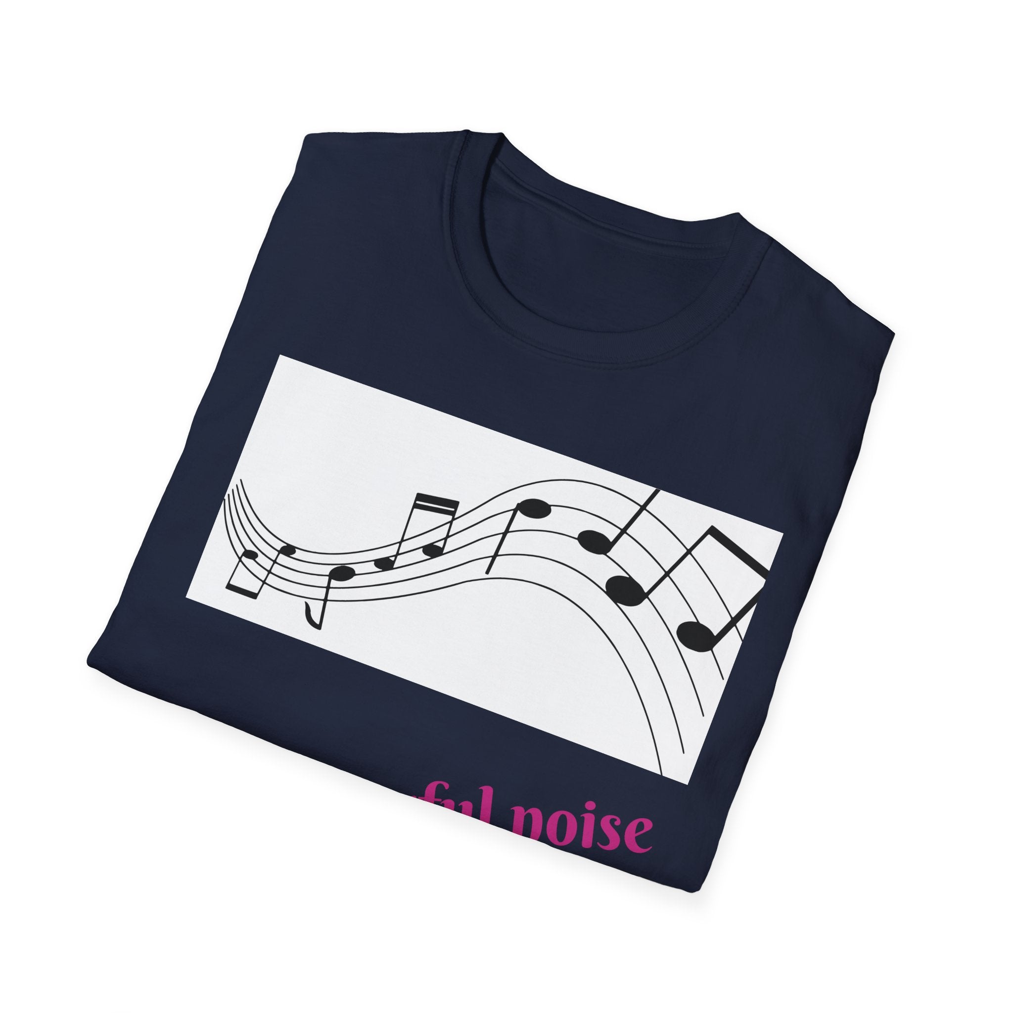 Joyful Noise T-Shirt | Unisex Softstyle Tee, Church Apparel, Christian Gift, Music Lover Shirt, Faith-Based Casual Wear