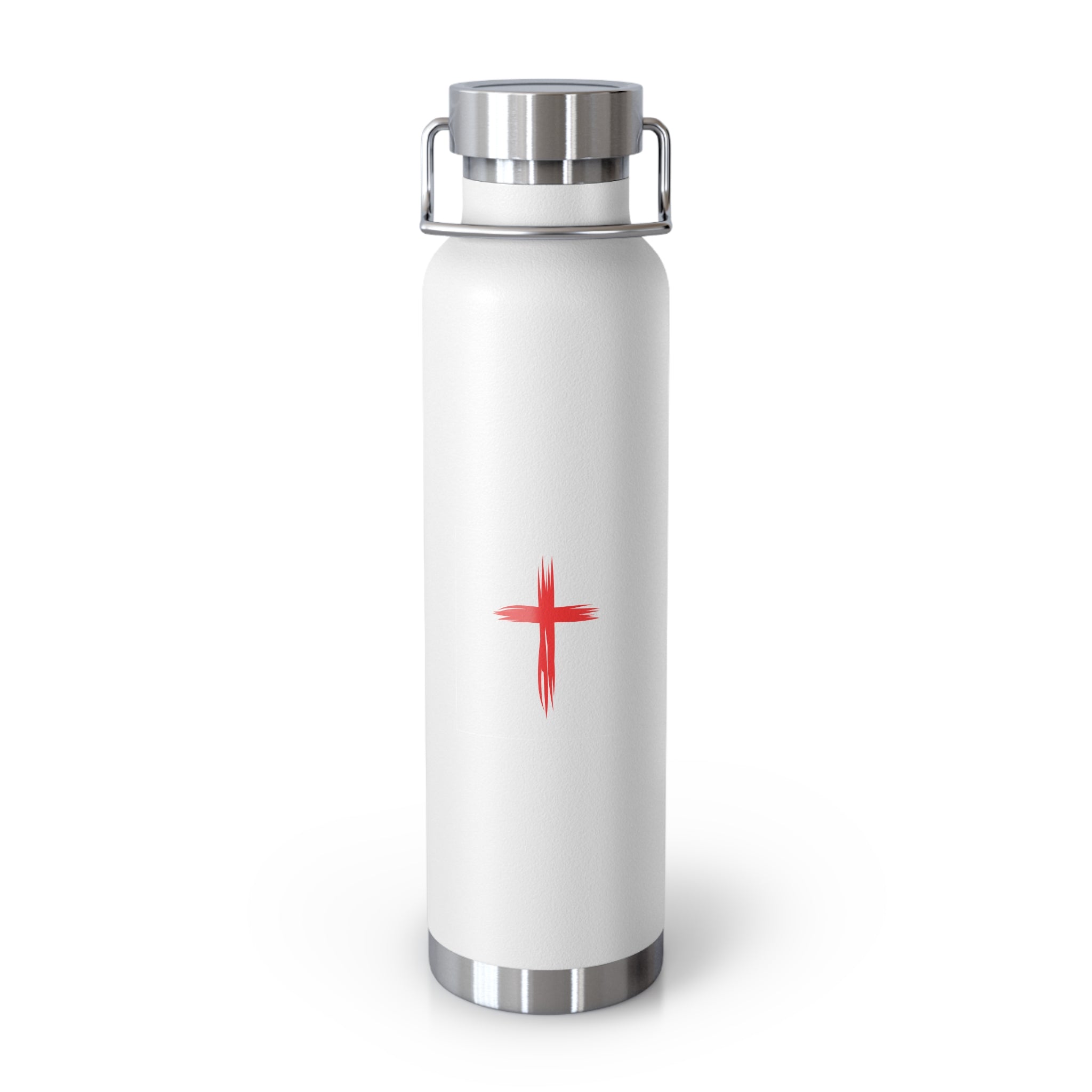 Faith-Inspired Vacuum Insulated Bottle, Christian Gift, Religious Water Bottle, Durable Travel Flask, Spiritual Hydration