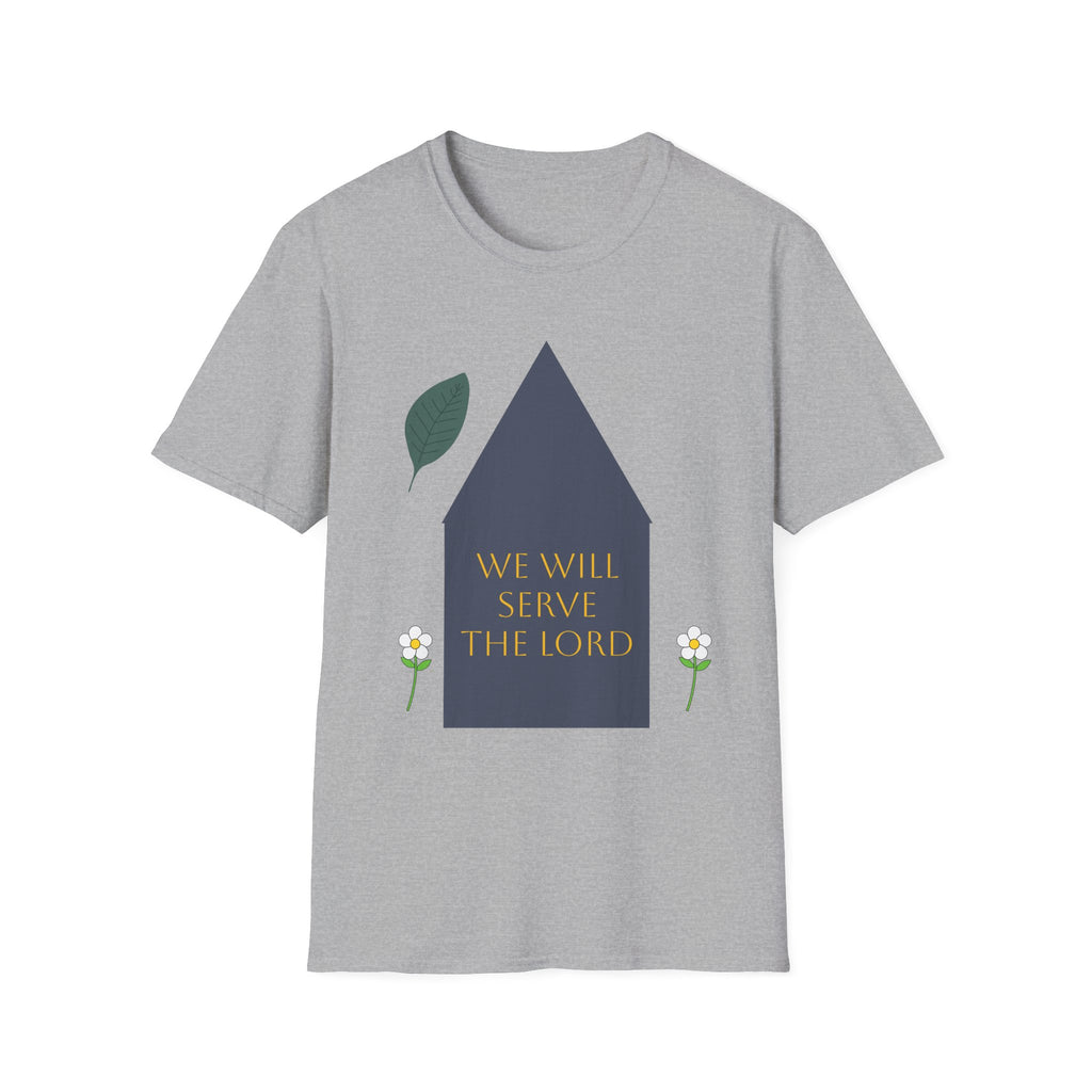 Faith-Inspired Unisex Softstyle T-Shirt | Serve the Lord Graphic Tee, Casual Faith Fashion, Church Gathering Top, Inspirational Gift, [...]