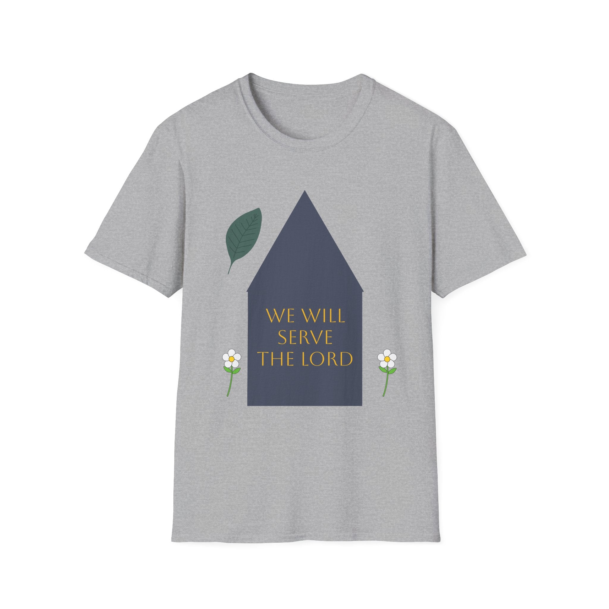 Faith-Inspired Unisex Softstyle T-Shirt | Serve the Lord Graphic Tee, Casual Faith Fashion, Church Gathering Top, Inspirational Gift, [...]