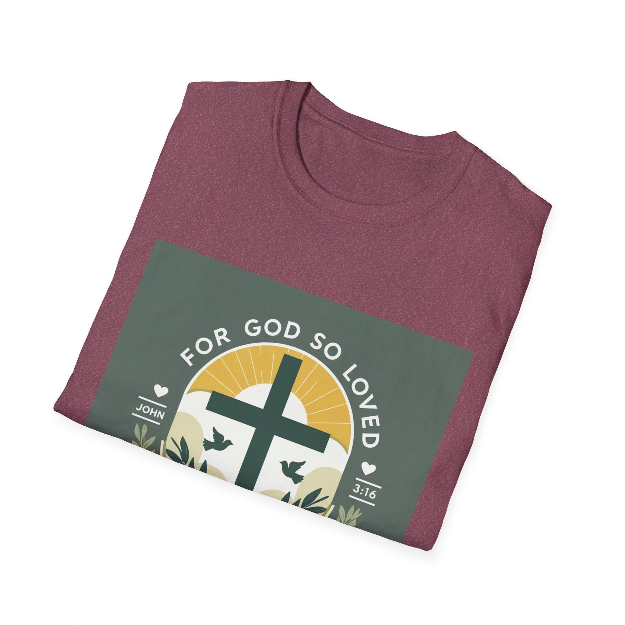 Faith-Inspired Unisex T-Shirt, Casual Wear, Religious Gift, Christian Apparel, Everyday Comfort, Spiritual Occasion