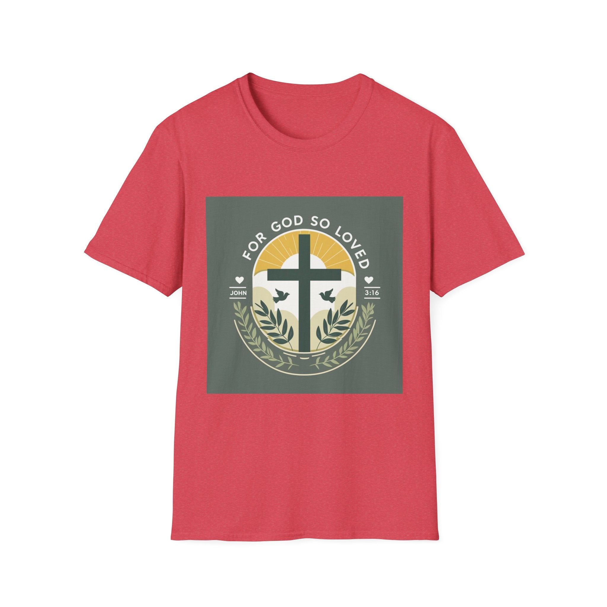 Faith-Inspired Unisex T-Shirt, Casual Wear, Religious Gift, Christian Apparel, Everyday Comfort, Spiritual Occasion