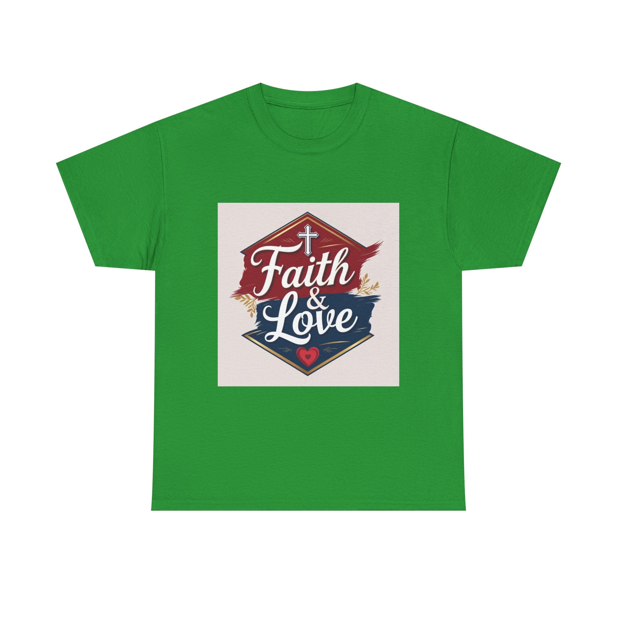 Faith & Love Unisex Heavy Cotton Tee - Inspirational Shirt for Daily Wear, Gift for Friends, Faith-Based Apparel, Casual Wear, [...]