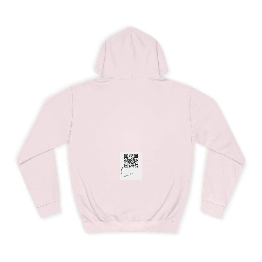 Inspirational Unisex College Hoodie, Faith-Based Apparel, New Creation Design, Motivational Gift, Comfortable Casual Wear, Religious Hoodie