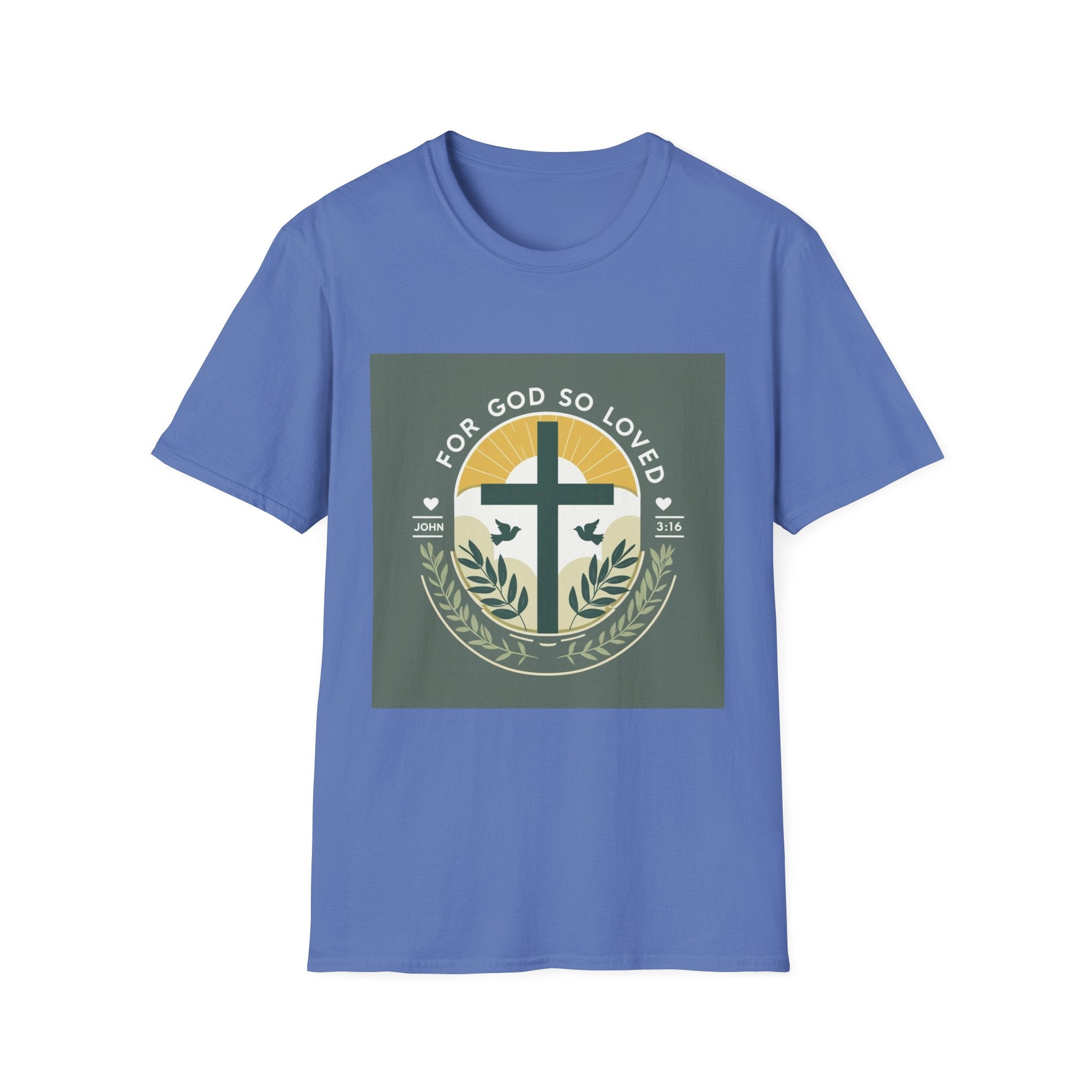 Faith-Inspired Unisex T-Shirt, Casual Wear, Religious Gift, Christian Apparel, Everyday Comfort, Spiritual Occasion