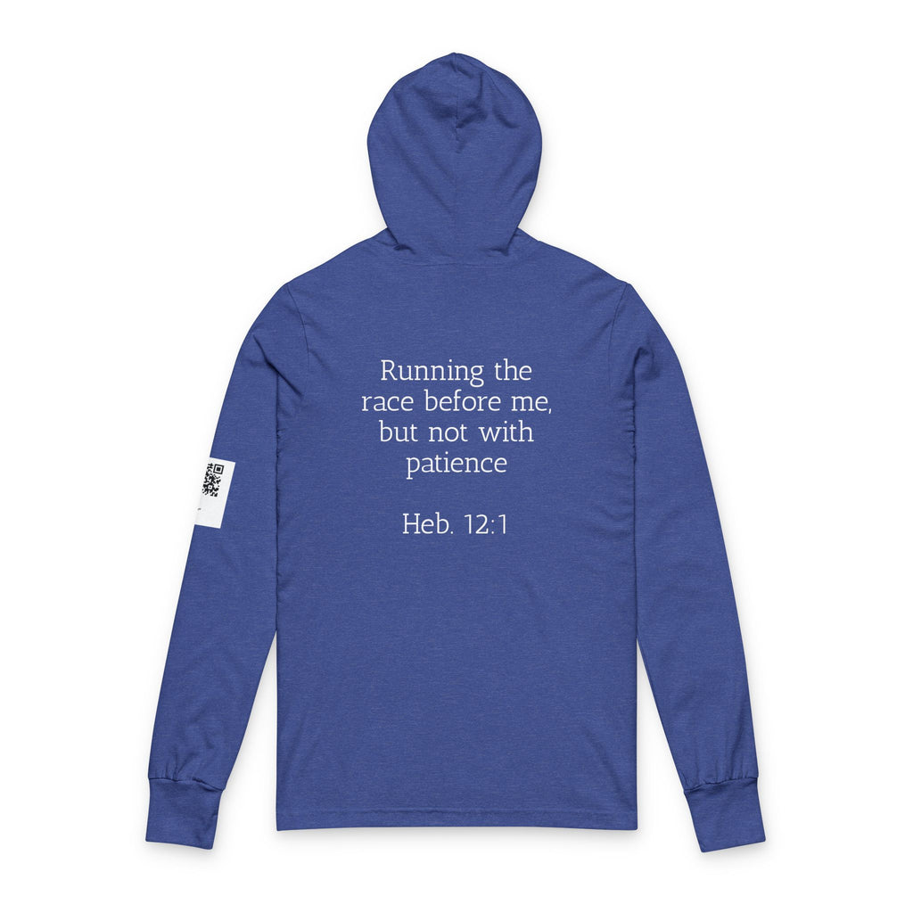 Motivational Unisex Hoodie Tee, Fitness Apparel, Running Hoodie, Inspirational Shirt, Gift for Athletes, Sportswear