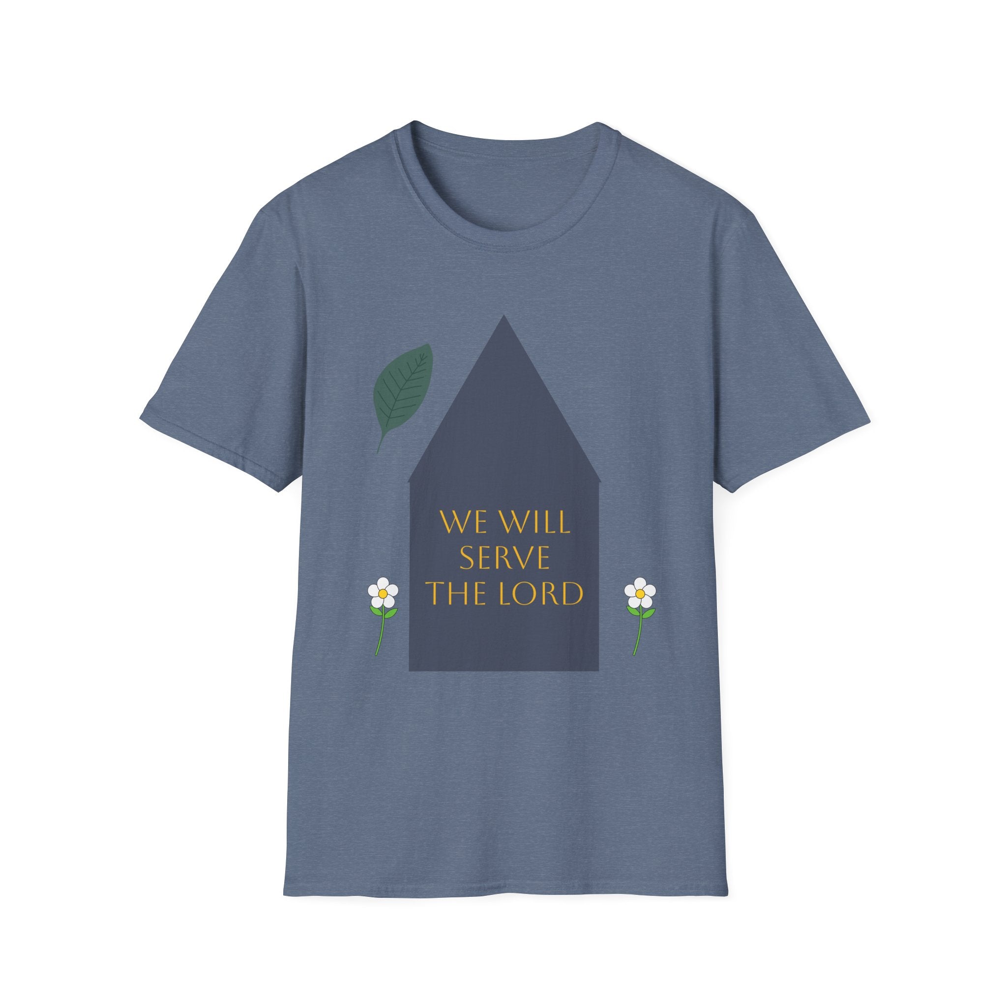 Faith-Inspired Unisex Softstyle T-Shirt | Serve the Lord Graphic Tee, Casual Faith Fashion, Church Gathering Top, Inspirational Gift, [...]