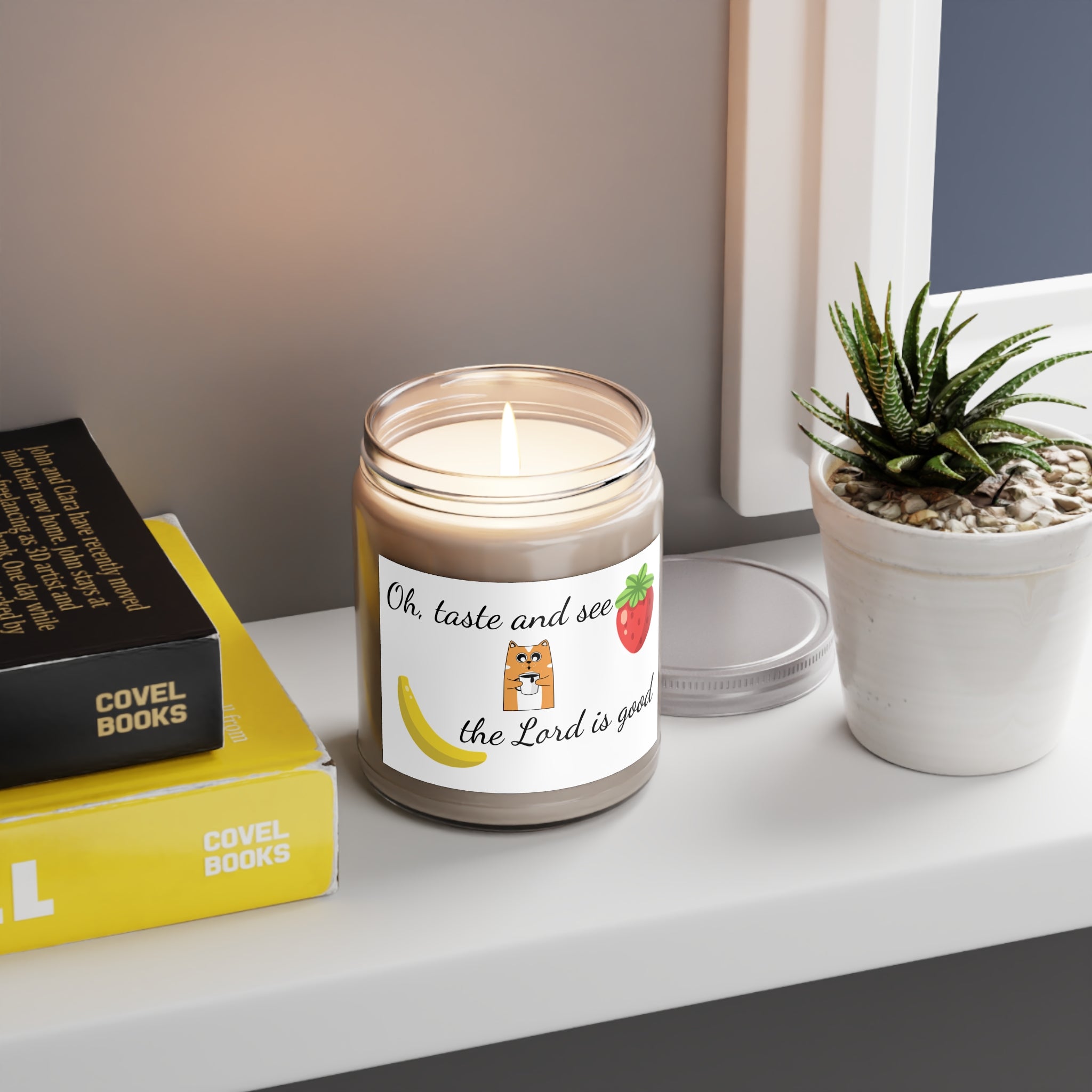 Joyful Scented Soy Candles, Scented Candle Gift, Home Fragrance, Christian Decor, Relaxation Decor