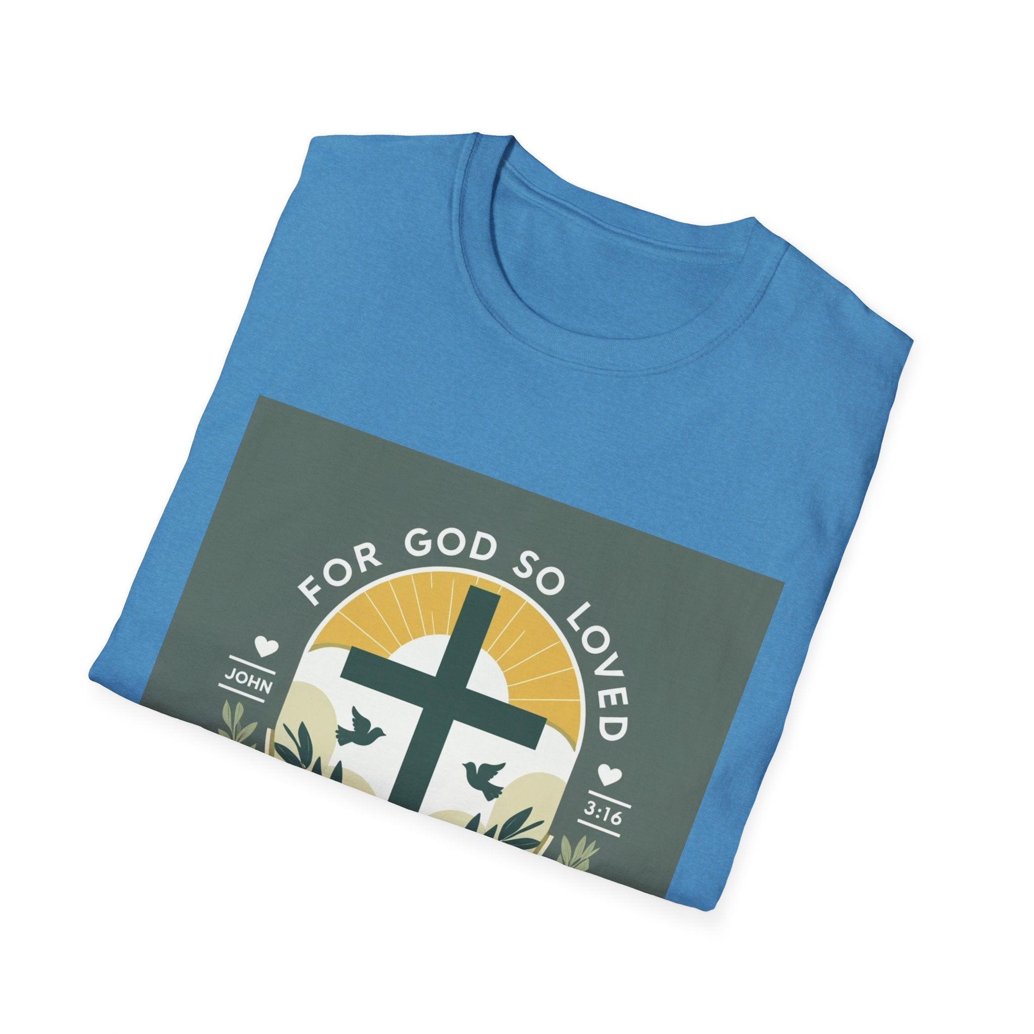 Faith-Inspired Unisex T-Shirt, Casual Wear, Religious Gift, Christian Apparel, Everyday Comfort, Spiritual Occasion