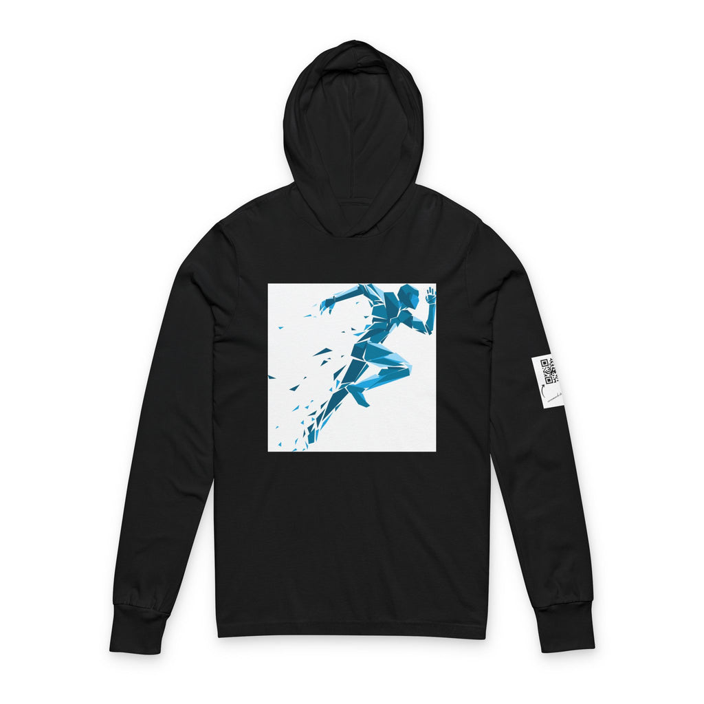 Motivational Unisex Hoodie Tee, Fitness Apparel, Running Hoodie, Inspirational Shirt, Gift for Athletes, Sportswear