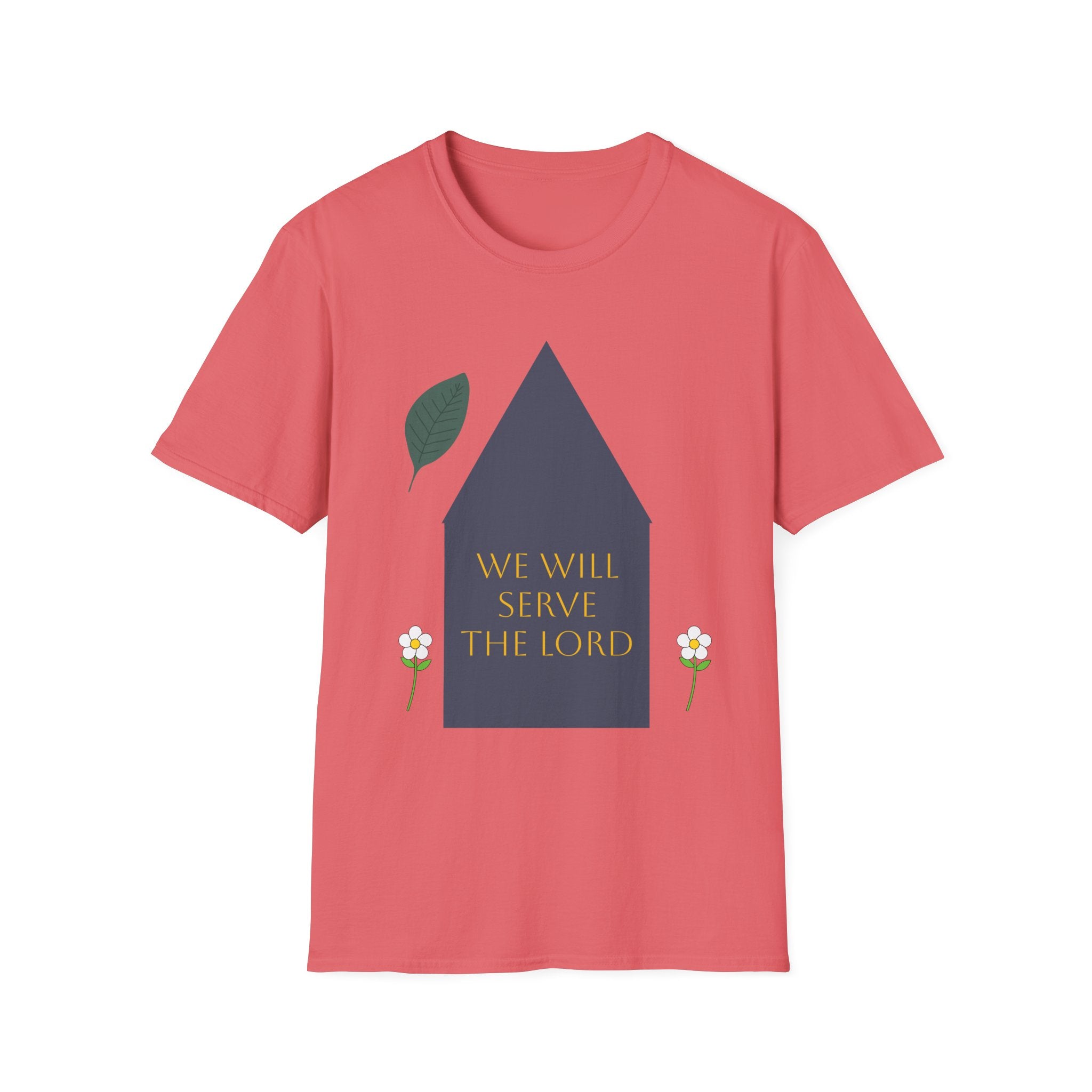 Faith-Inspired Unisex Softstyle T-Shirt | Serve the Lord Graphic Tee, Casual Faith Fashion, Church Gathering Top, Inspirational Gift, [...]